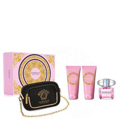 versace kazeta|Versace Bright Crystal kazeta, EdT 90 ml + TM 100 ml + SG 100 .